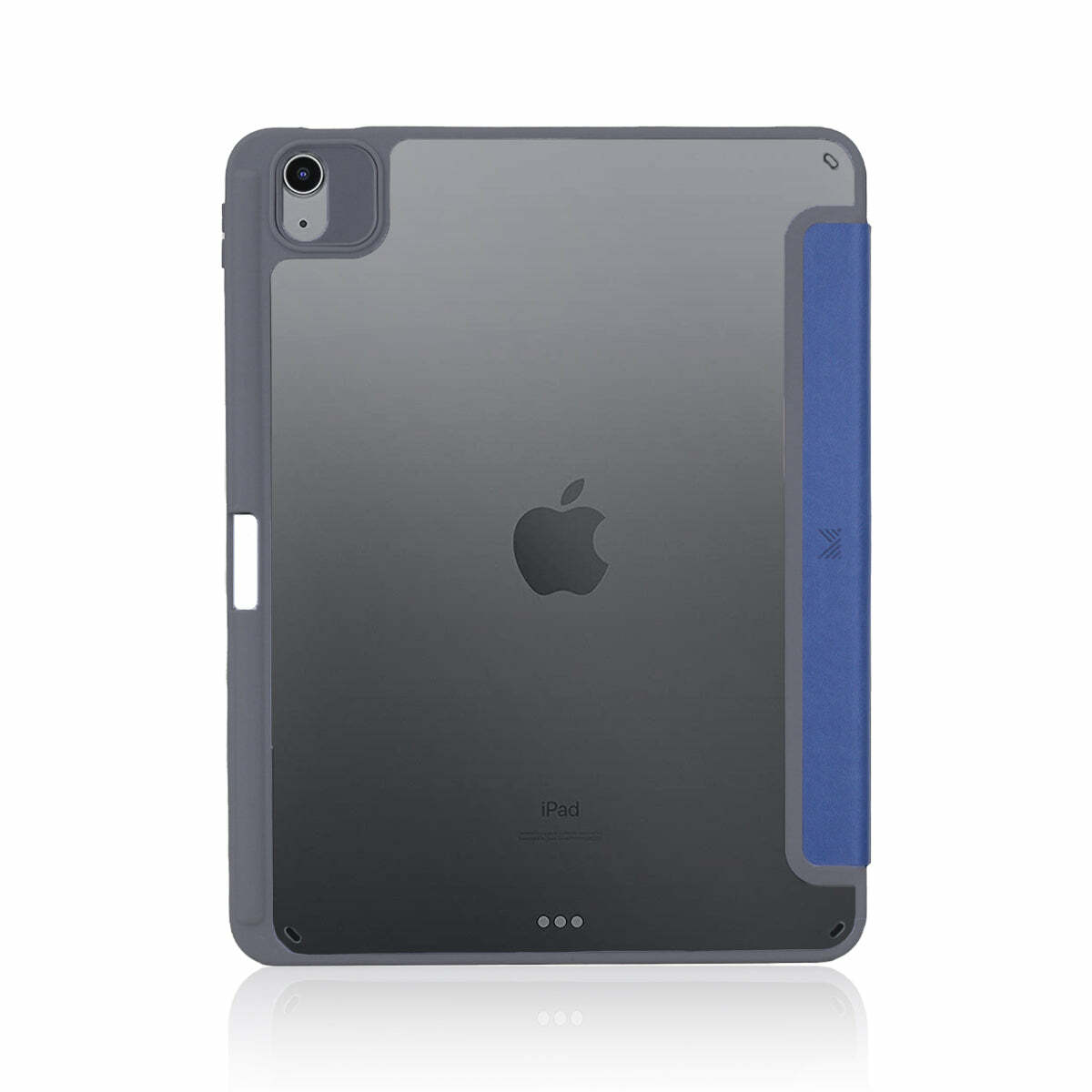 for iPad Air 10.9" & iPad Pro 11"(2022) | LUCID FOLIO｜Ultra Light Full Protection Folio Case W/ Apple Pencil Slot - Navy