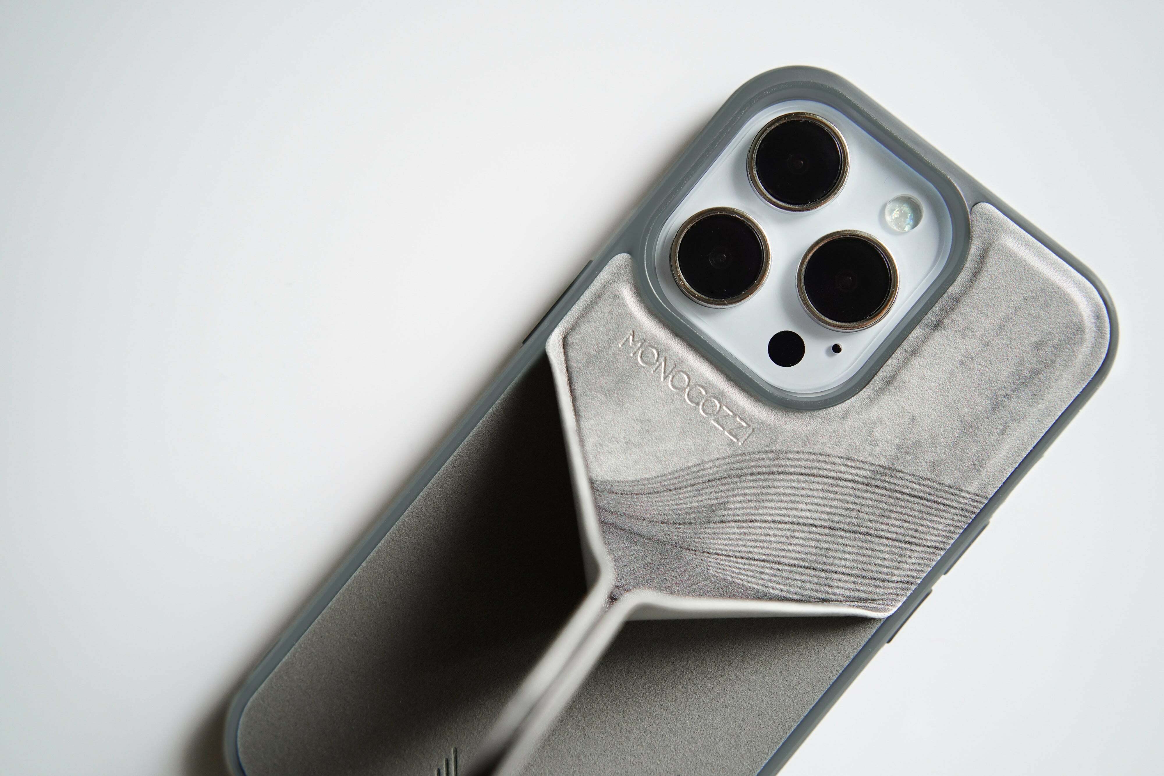 for iPhone 14 Pro Max | POSH | Shockproof Vegan Leather Case w/ flippable stand