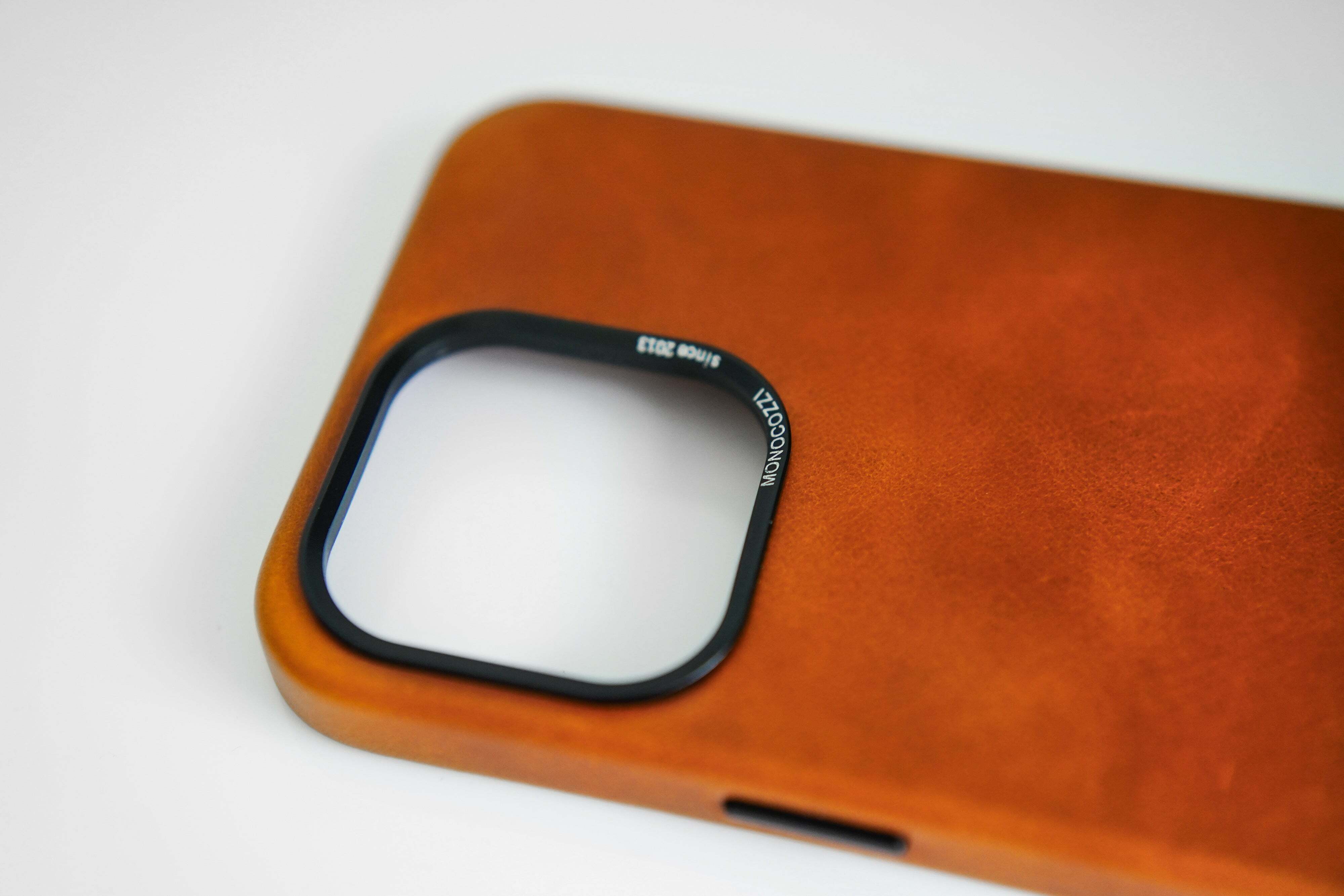 for iPhone 14 Pro Max | EXQUISITE | Magsafe Compatible Genuine Leather Protective Case - Tan