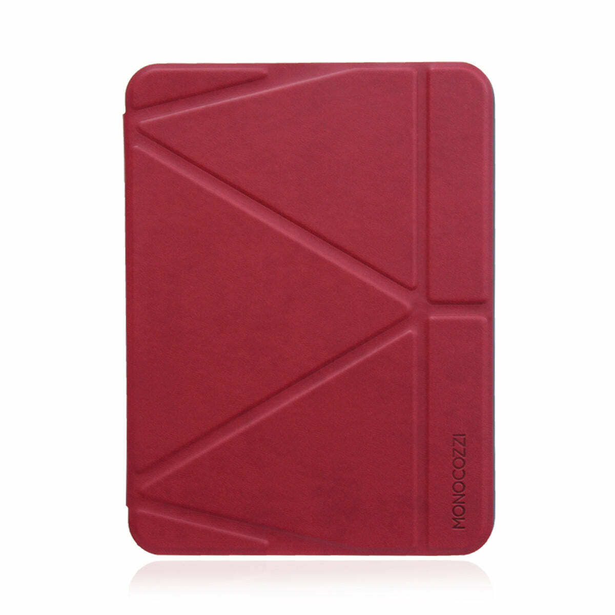 for iPad 10.2" (2021) | LUCID FOLIO | ULTRA LIGHT FULL PROTECTION FOLIO CASE W/ APPLE PENCIL SLOT  - BURGUNDY