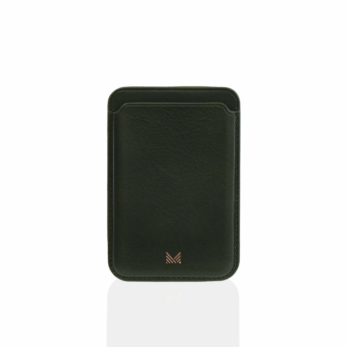 EXQUISITE | Genuine Leather Magnetic Wallet for iPhone - Green