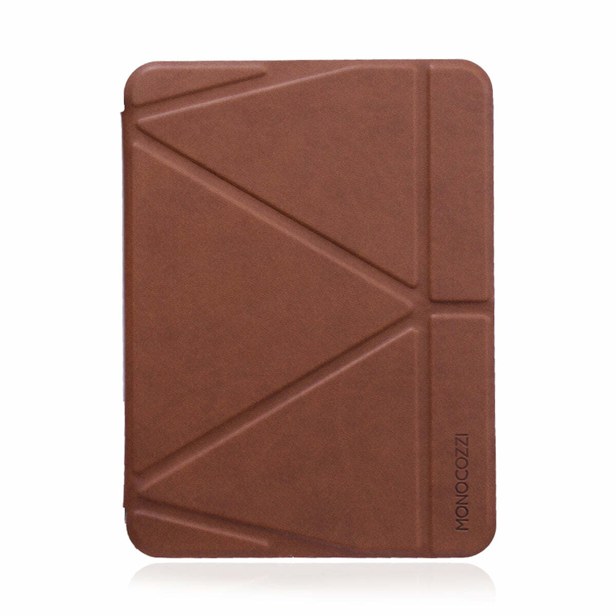 for iPad 10.2" (2021) | LUCID FOLIO | Ultra Light Full Protection Folio Case w/ apple Pencil Slot - Tan
