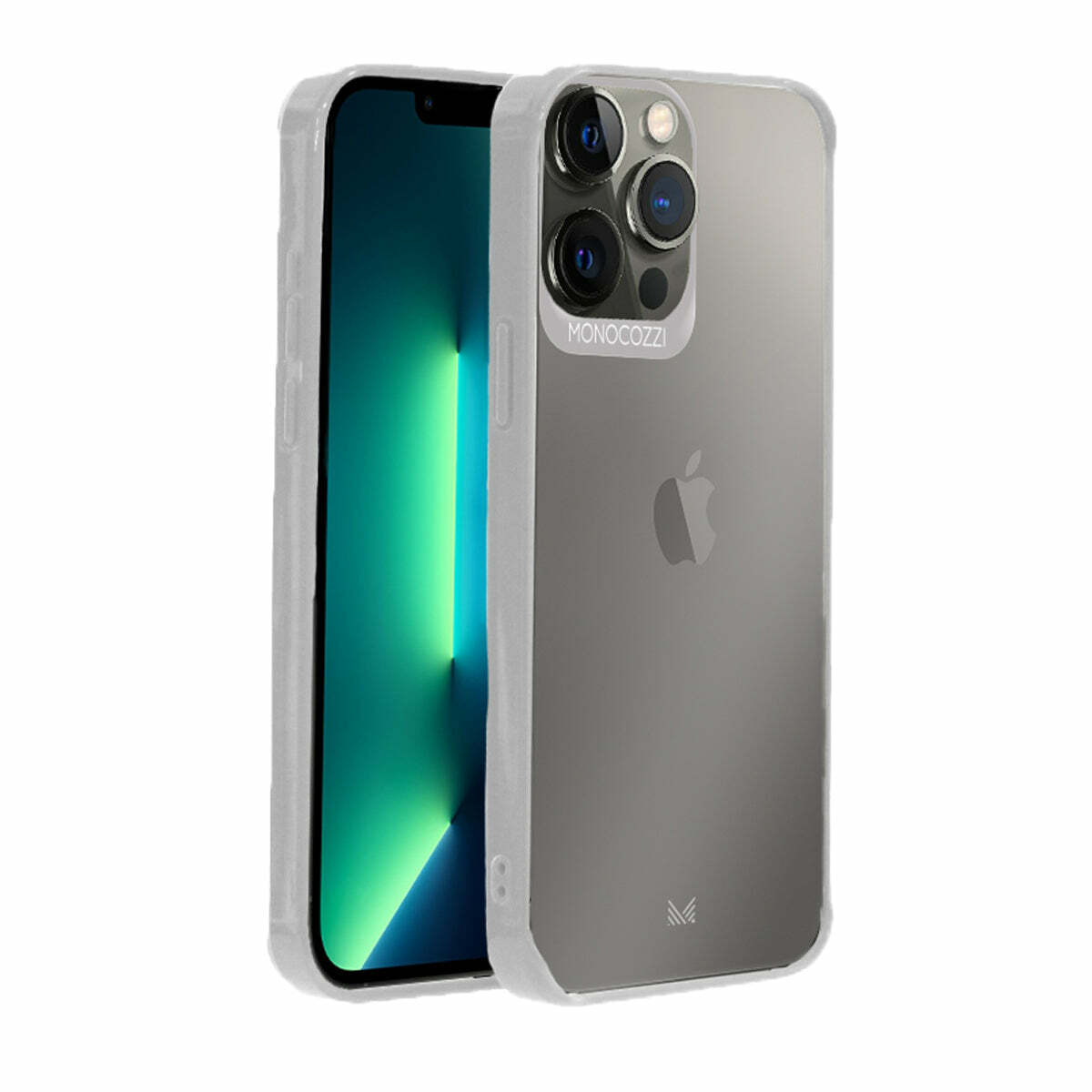 for iPhone 13 | LUCID | Shockproof Hybrid Case - Light Grey