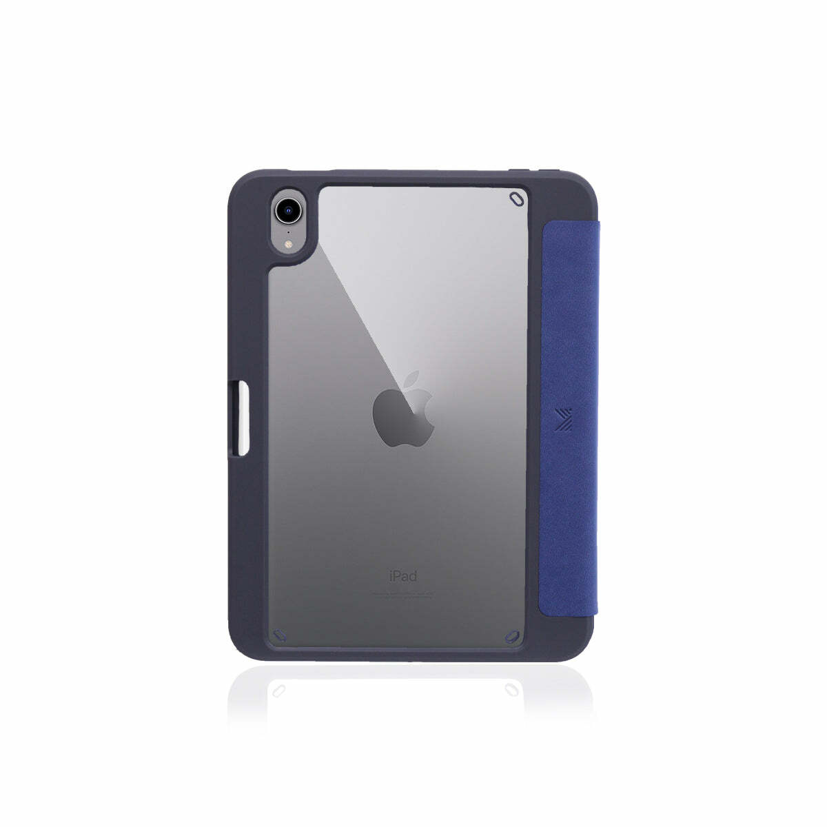 for iPad mini 6 (2021) | LUCID FOLIO | Ultra Light Full Protection Folio Case w/ Apple Pencil Slot - Navy