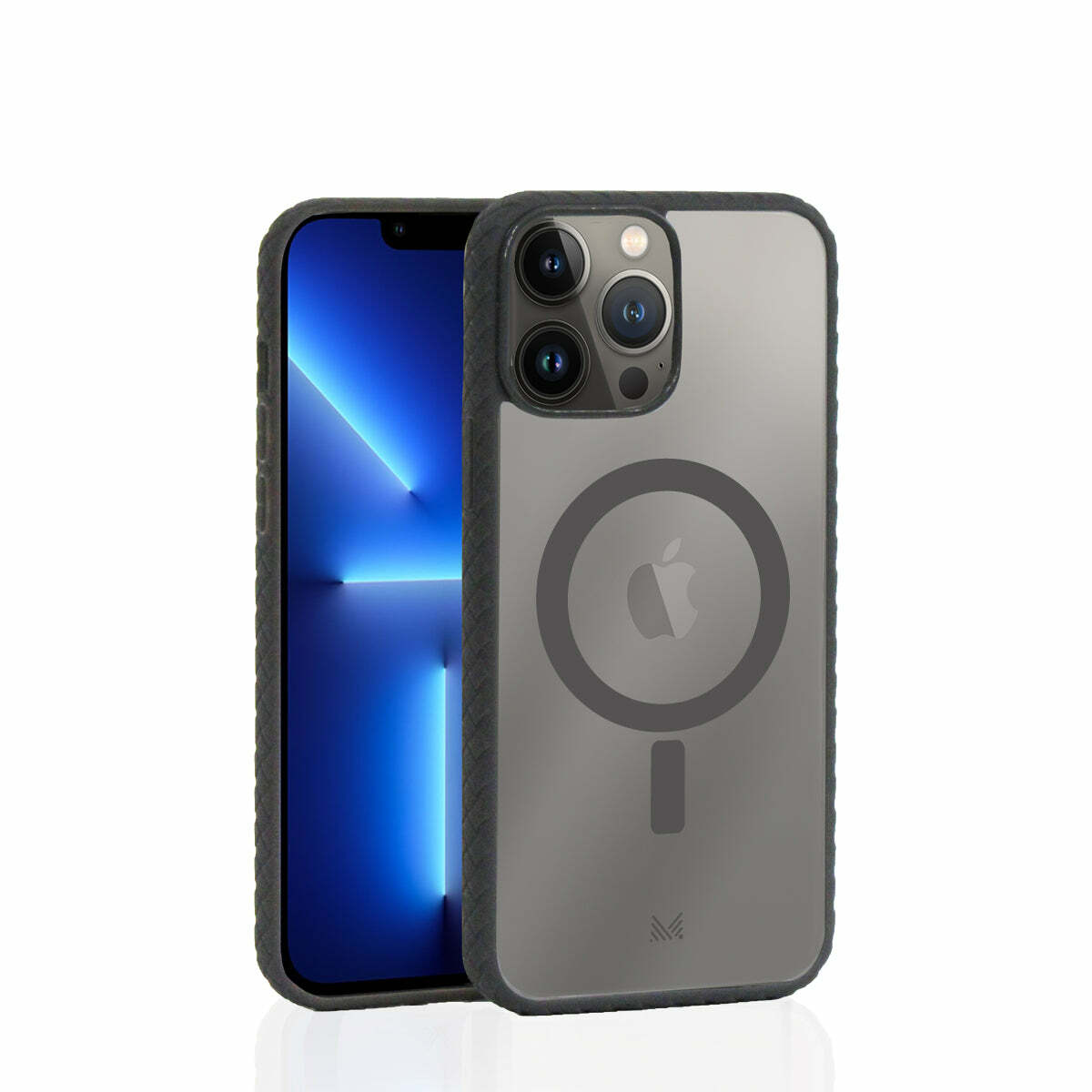 for iPhone 13 | MOTIF | Magsafe Compatible SnapOn Shockproof Hybrid Case - Charcoal