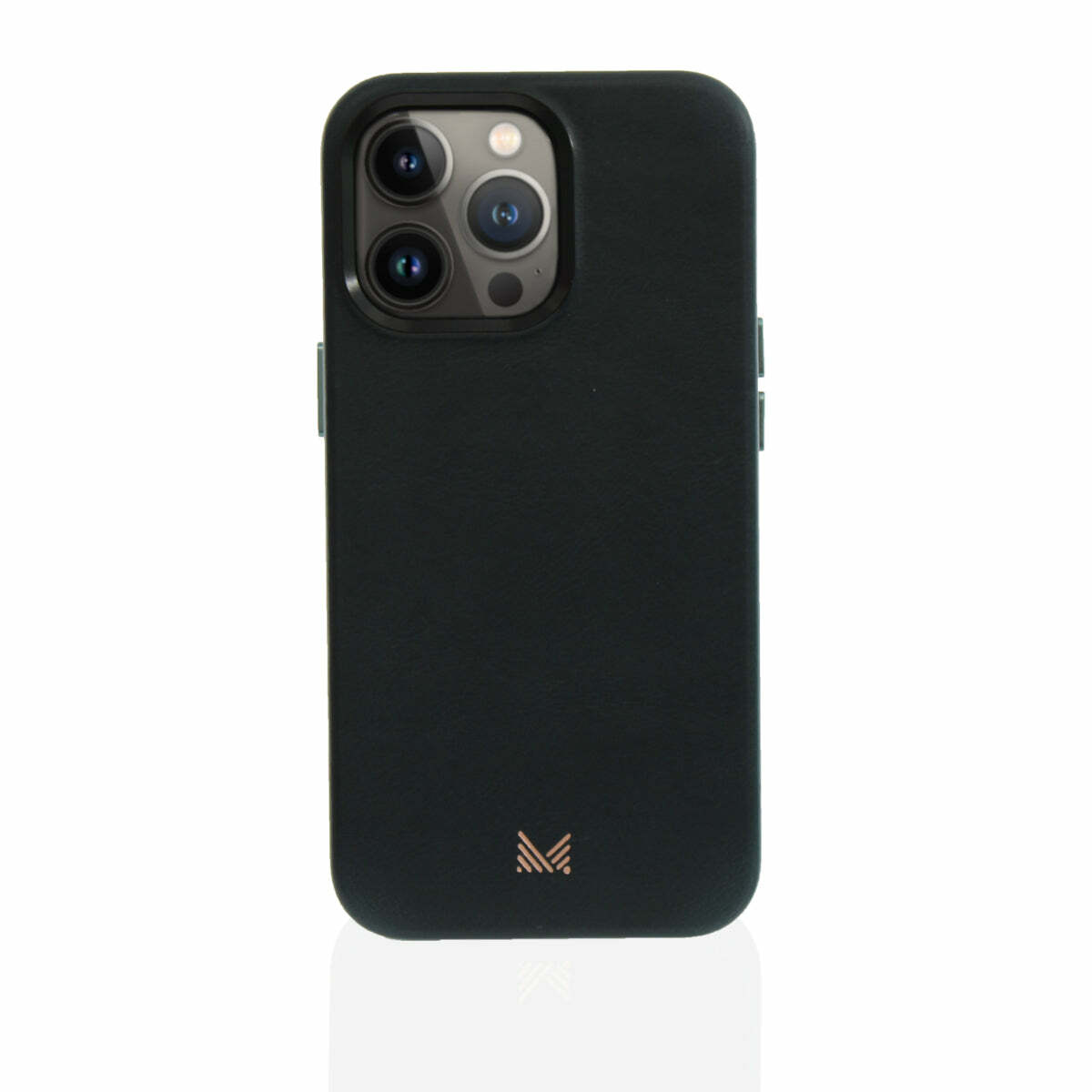 for iPhone 13 | EXQUISITE | Magsafe Compatible SnapOn Genuine Leather Protective Case - Green