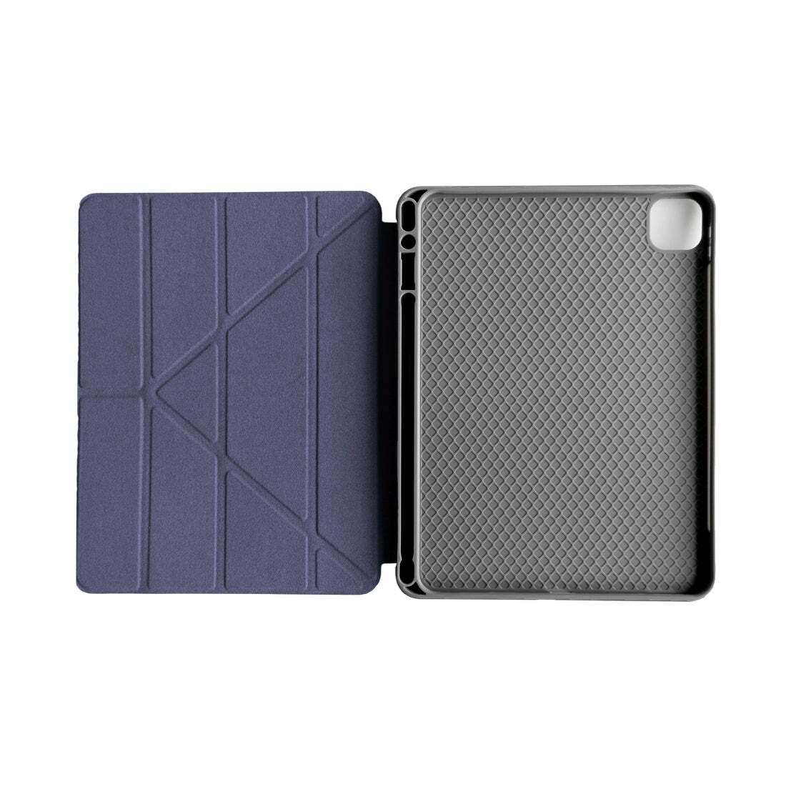 for iPad Pro 11" / 12.9"(2021) | LUCID PLUS FOLIO | Shock Resistant Folio Case with Apple Pencil Slot - Navy