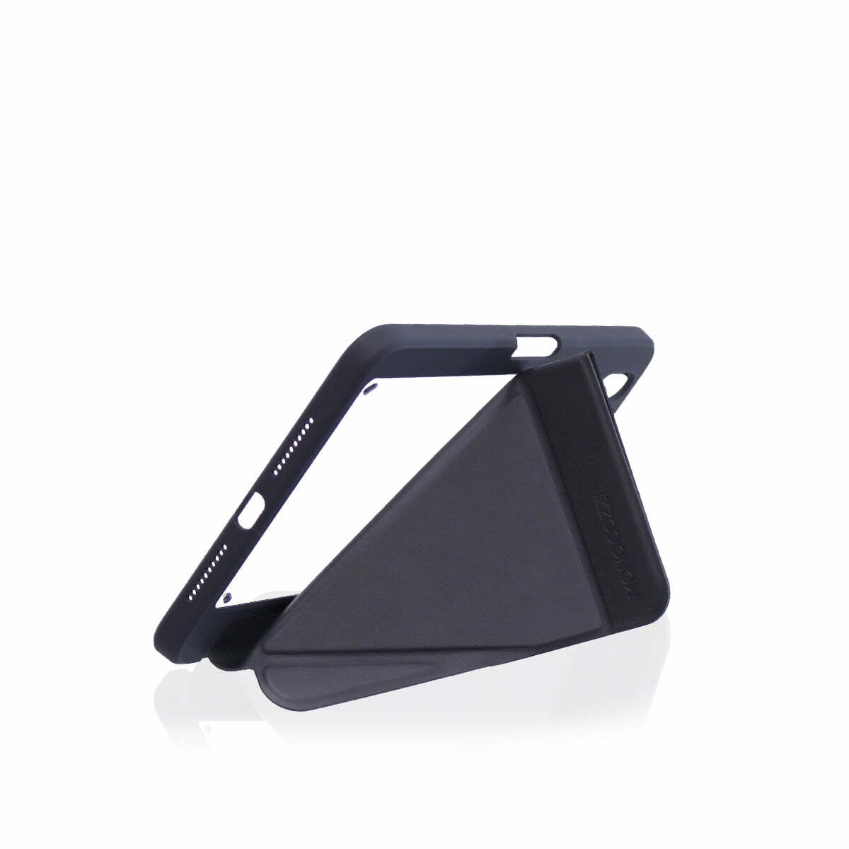 for IPad mini 6 (2021) | LUCID FOLIO | Ultra Light Full Protection Folio Case w/ Apple Pencil Slot - Charcoal