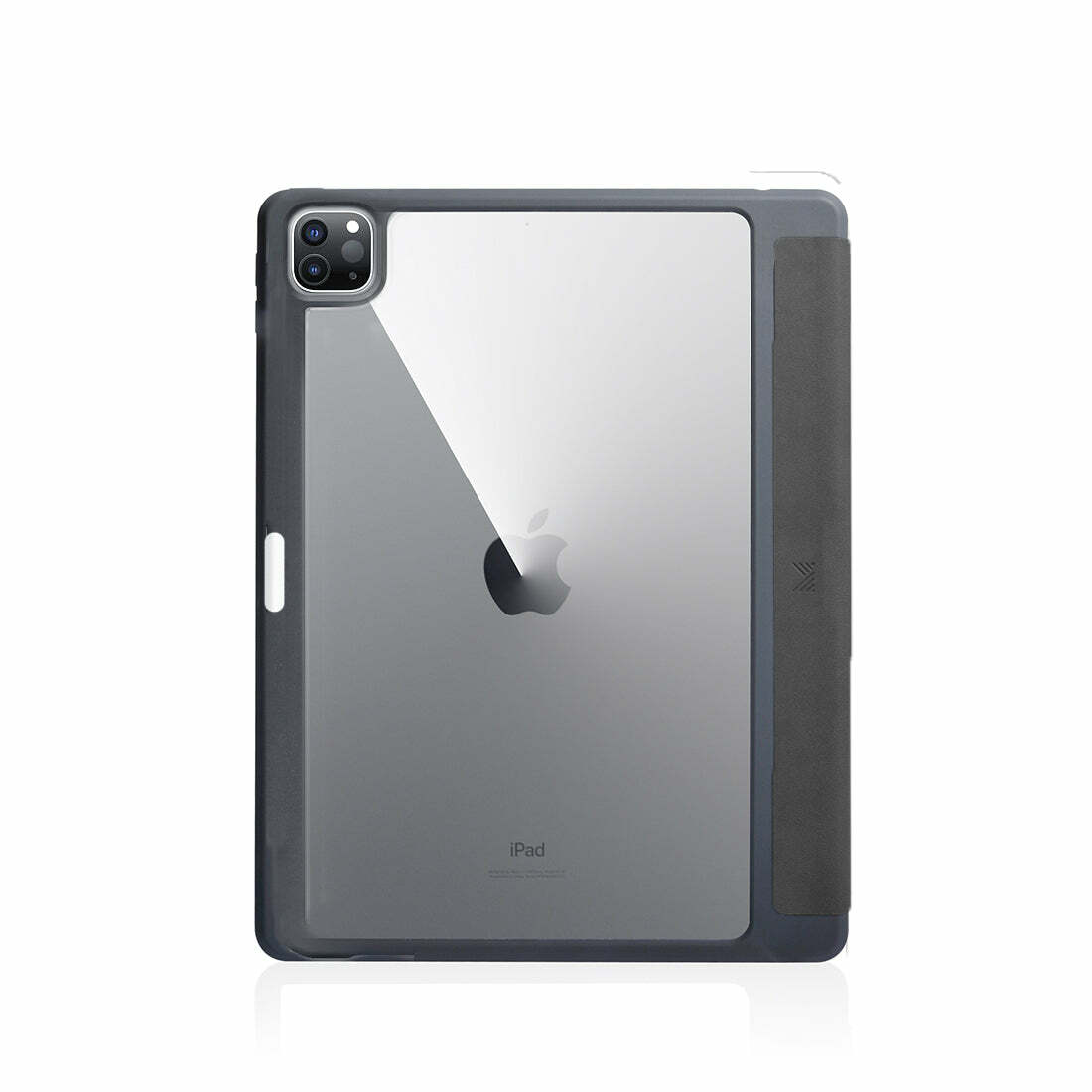 for iPad Pro 11" / 12.9"(2021) | LUCID FOLIO | Ultra Light Full Protection Folio Case with Apple Pencil Slot  - Charcoal