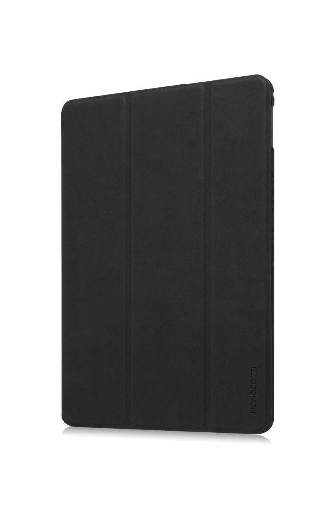 LUCID FOLIO | Ultra Slim Hard Flip Case for iPad Air 2 with Auto On-Off Function - Charcoal