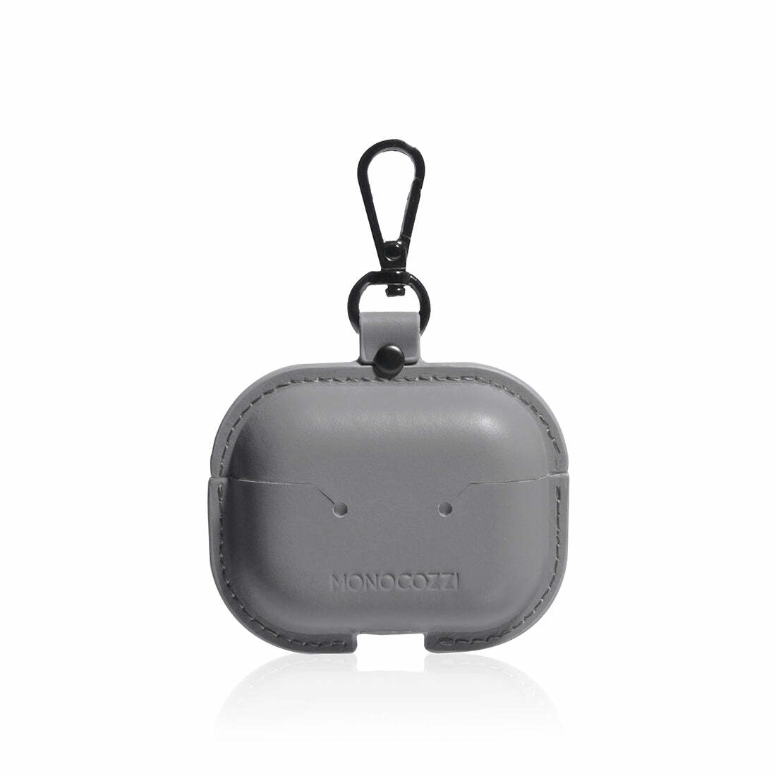 Exquisite | Handcrafted Genuine Leather Case for AirPods Pro - Light Grey