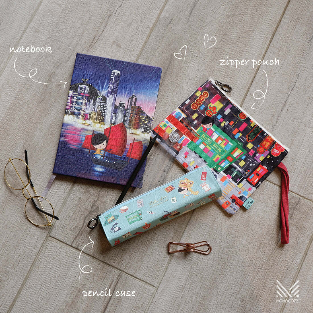 MONOCOZZI x Little Lon - Hong Kong Theme Package - Set A