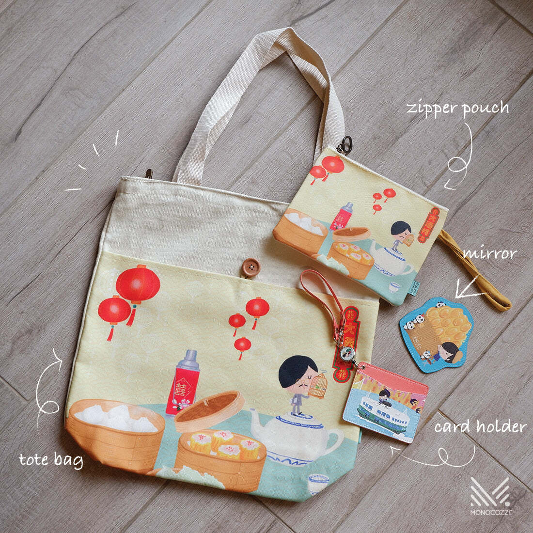 MONOCOZZI x Little Lon - Hong Kong Theme Package - Set B