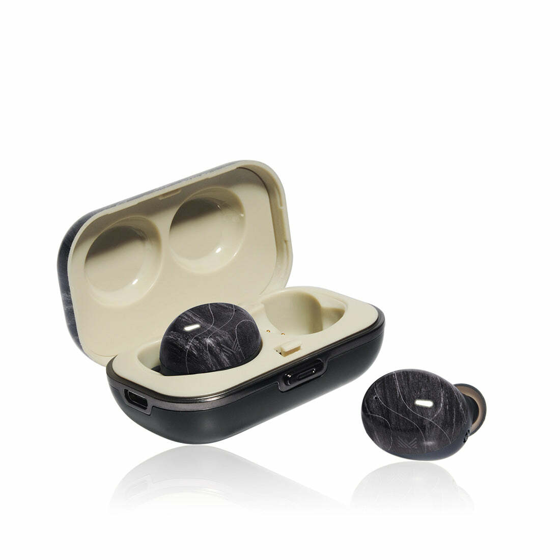 ADVANCED x MONOCOZZI | Model X True Wireless Bluetooth 5.0 Earbuds - Marble Noir