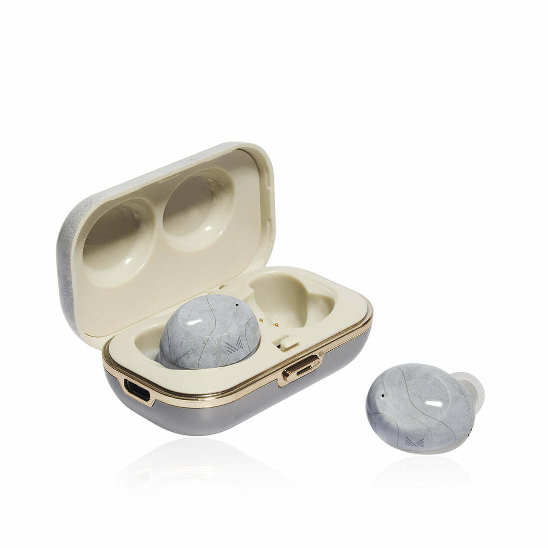 ADVANCED x MONOCOZZI | Model X True Wireless Bluetooth 5.0 Earbuds - Smoke Stone