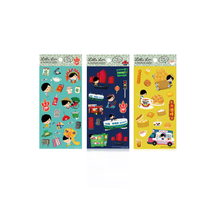 Little Lon x MONOCOZZI | Vinyl Sticker - 3in1