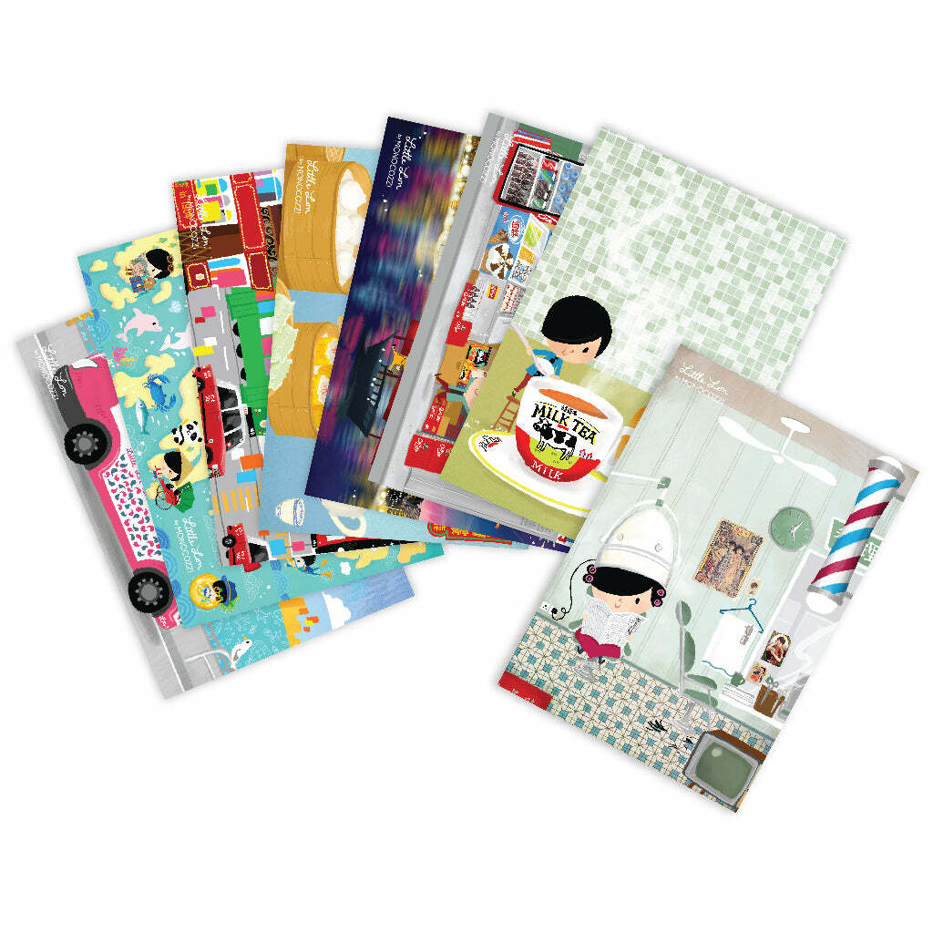 Little Lon x MONOCOZZI | Post Card Set - 8 in 1