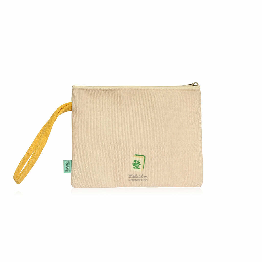 Lon Lee x MONOCOZZI | A6 帆布拉鏈袋 - 飲茶