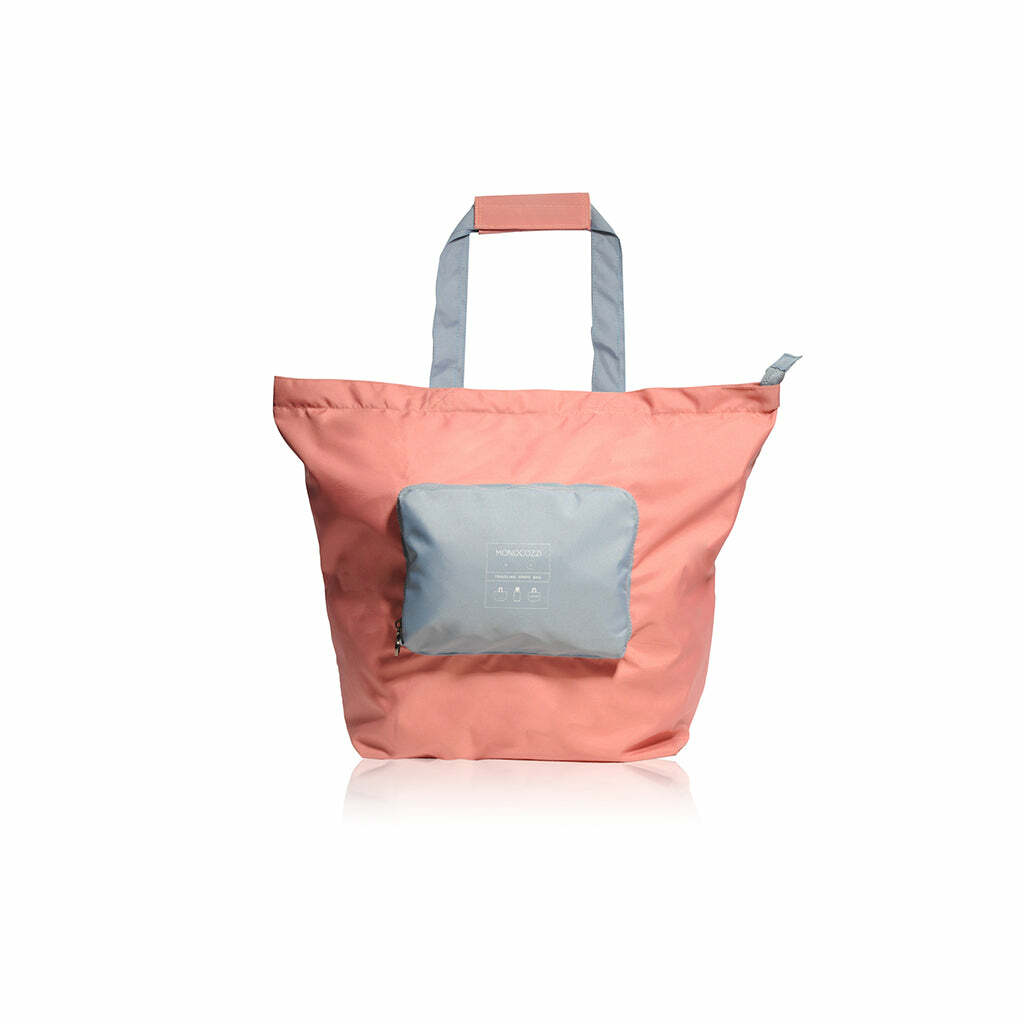 Bon Voyage | Traveler Foldable Spare Bag (Large) - Coral