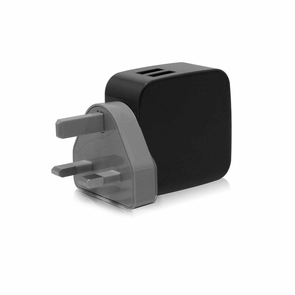 SMIGHTY | 4.2A Dual USB Wall Charger- Black
