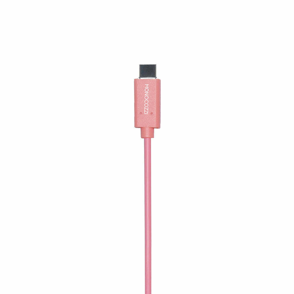 VITAL POWER | USB-C to USB 5Gbps Connect, Charge & Sync Cable (100cm) - Coral
