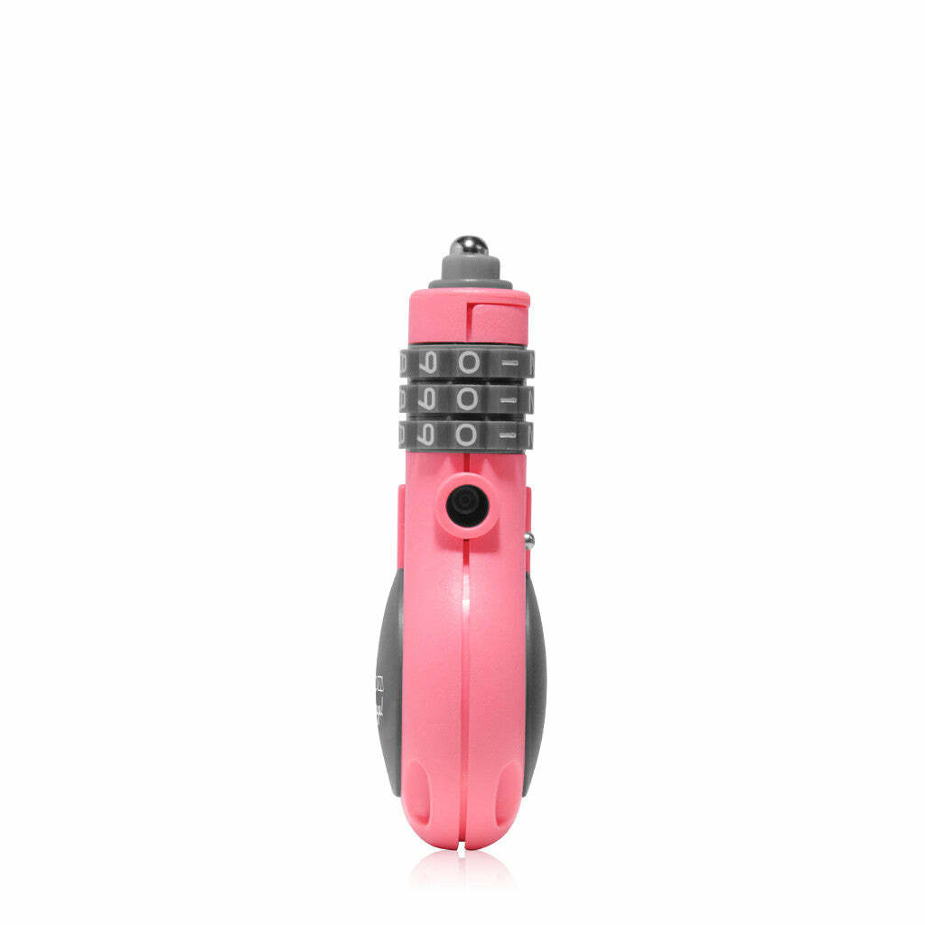 BON VOYAGE | Portable Retractable Lock - Pink