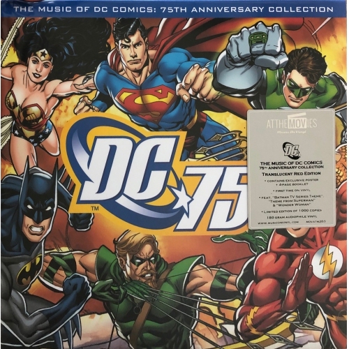 OST-MUSIC OF DC COMICS(紅膠)(LP) vinyl