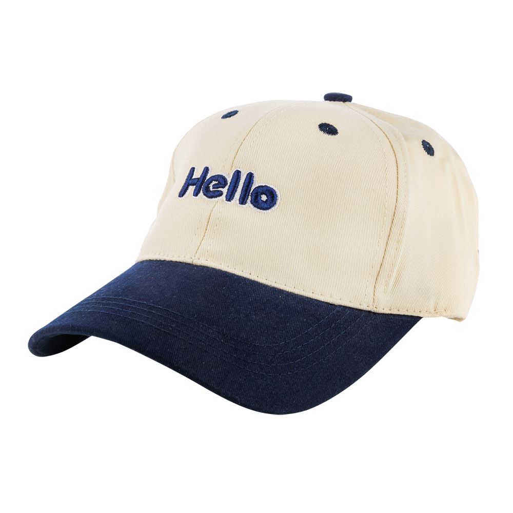 Contrasting Color Children's Baseball Cap -Blue