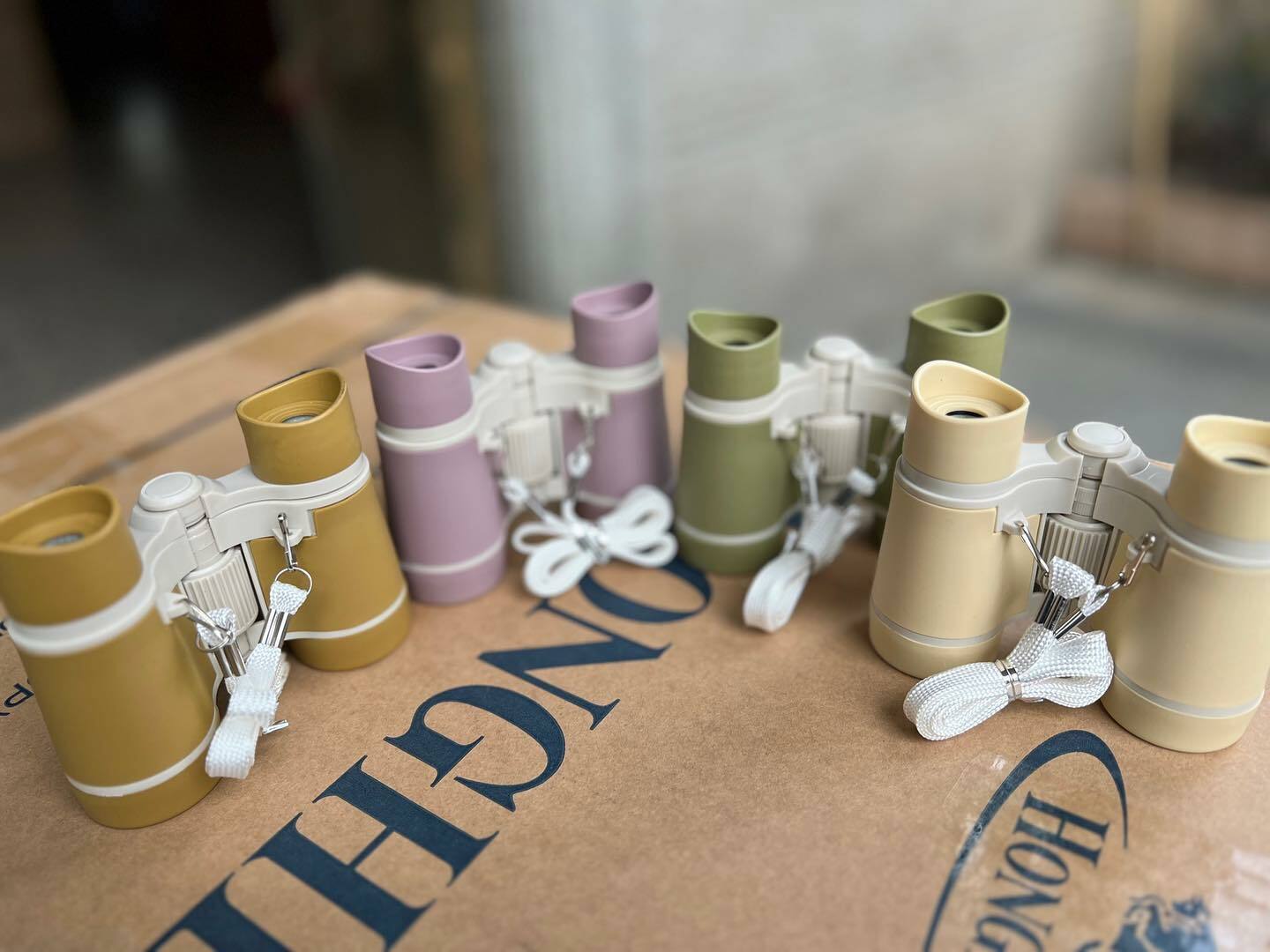 小小觀察家奶油色系望遠鏡