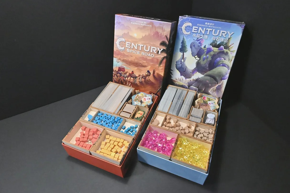 香料之路/水晶之路三部曲 Century Spice Road Trilogy 桌遊收納盒