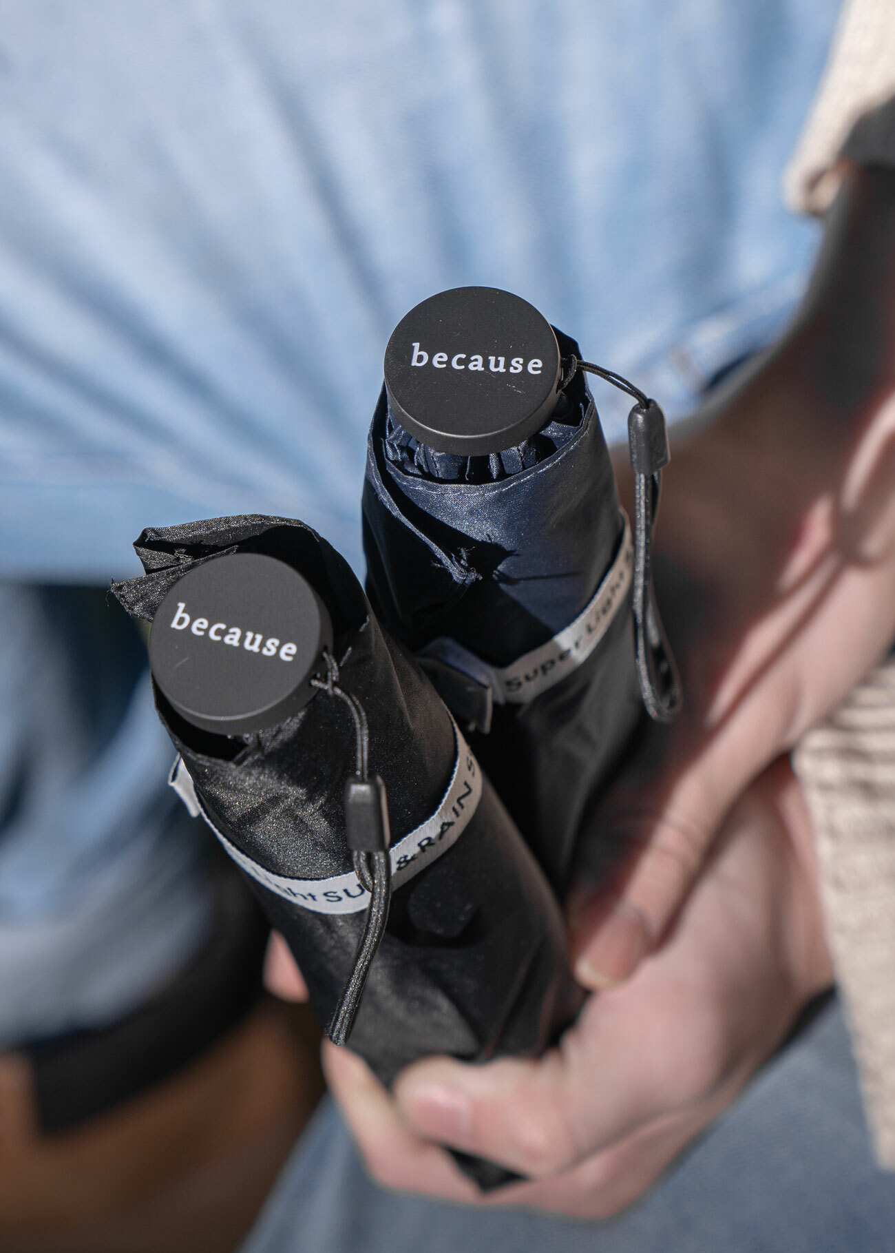 日本直送｜Because 超輕PU折疊傘 晴雨兼用傘