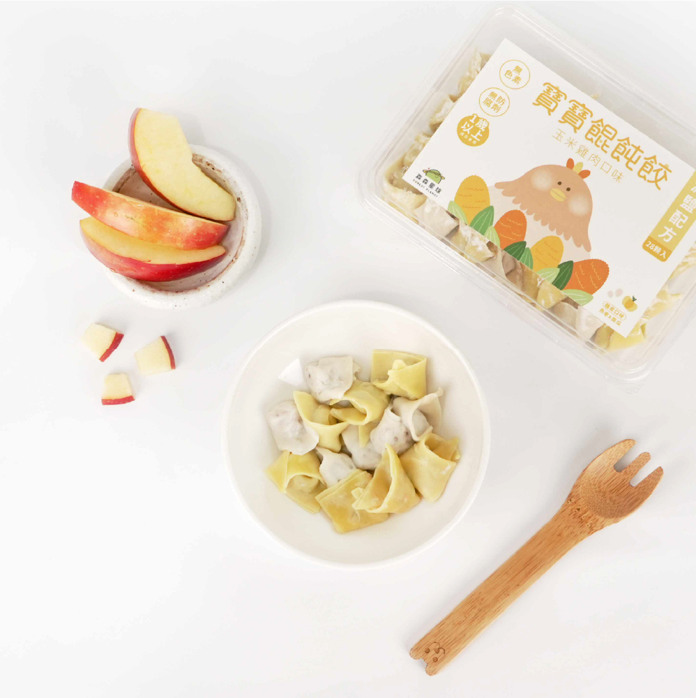 熱銷推薦｜囤貨推薦｜寶寶餛飩餃4盒＋無鹽寶寶烏龍麵15包｜適合1歲以上｜冷凍｜免運