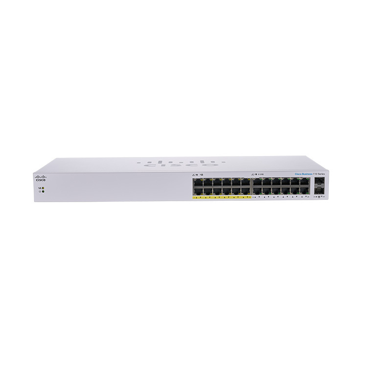 Cisco CBS110 24-Port Gigabit (12-Port with PoE