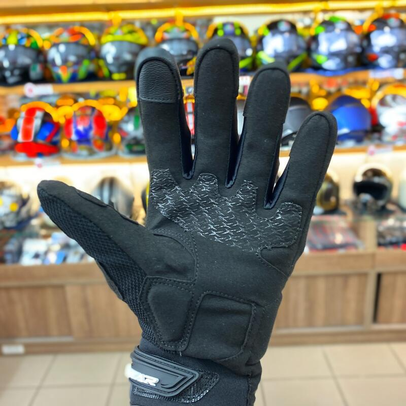 Exustar 晶銳 E- MG 323 黑藍 防水 四季 防摔手套