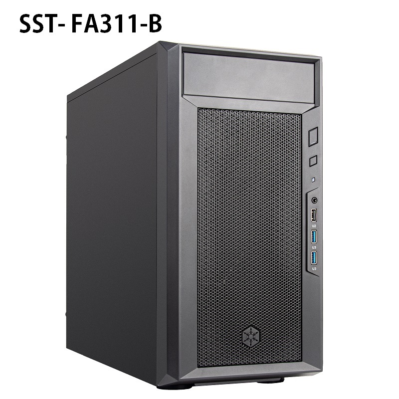 米特3C數位–SilverStone 銀欣 FARA 311 Micro-ATX 機殼/SST-FA311-B