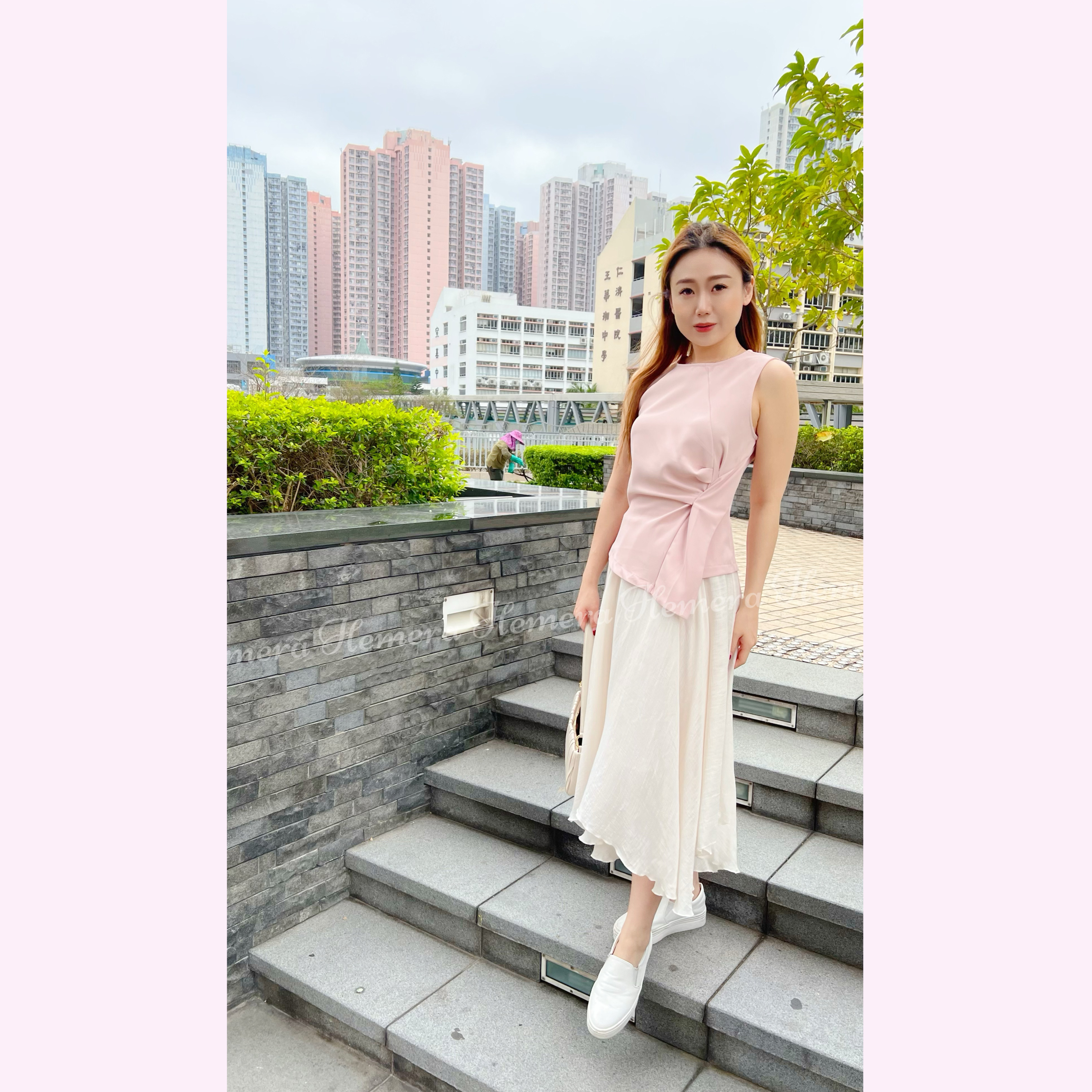 IN STOCK: TP23W0355 西裝料顯瘦背心