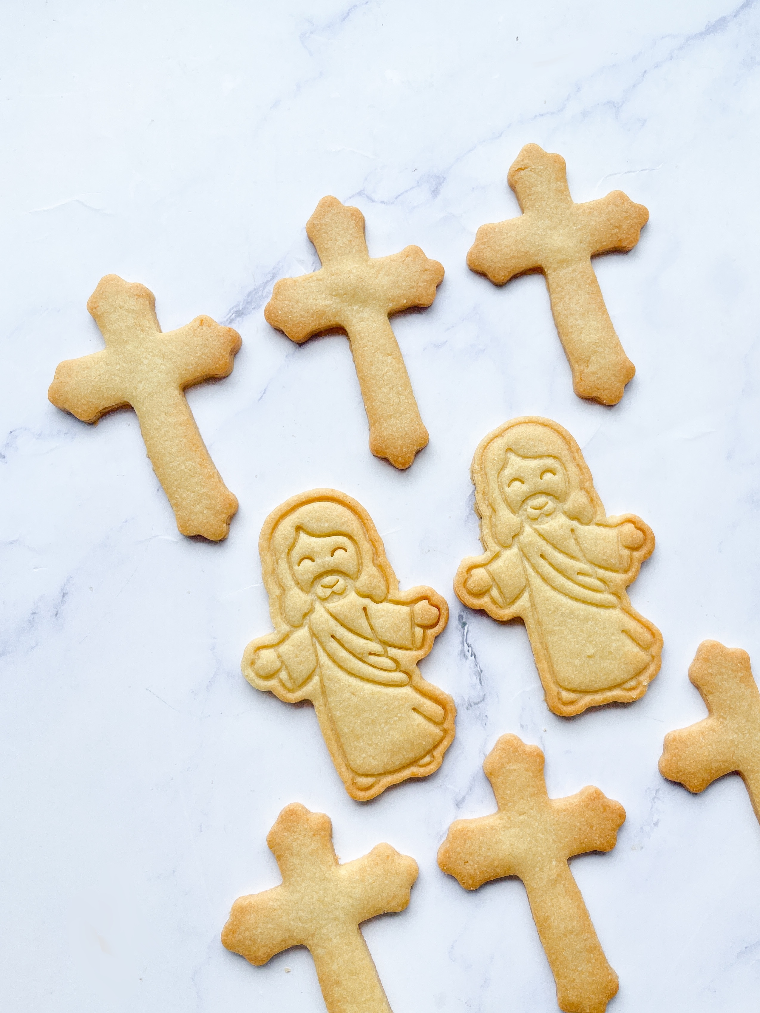 耶穌與十字架印章曲奇