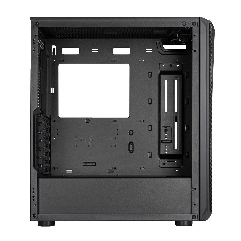 米特3C數位–SilverStone 銀欣 FARA 512Z ATX電競機殼/SST-FA512Z-BG