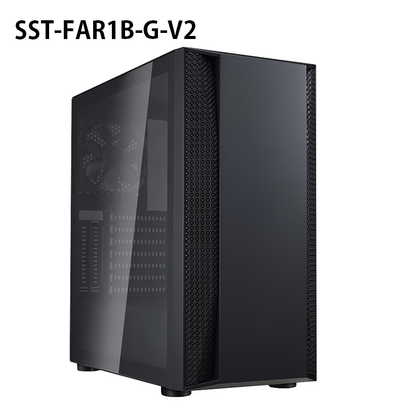 米特3C數位–SilverStone 銀欣 FARA B1 V2 中塔式ATX機殼/SST-FAB1B-G-V2