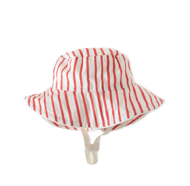 Pehr-Bucket Hat漁夫帽(Stripes Away Tomato)