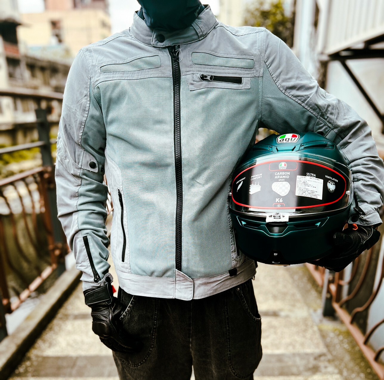 FURYGAN TX FURYO VENTED 灰 夏季防摔衣