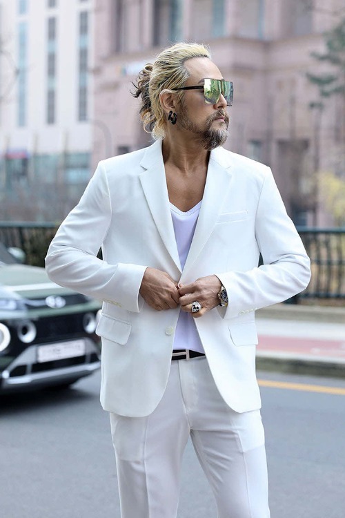 基本款彈性涼爽觸感西裝外套