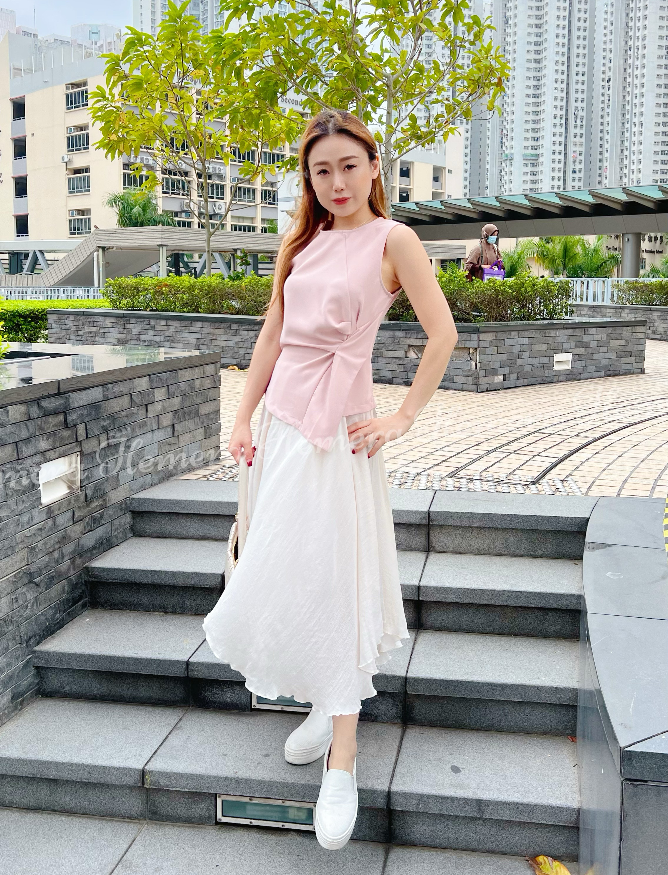 IN STOCK: TP23W0355 西裝料顯瘦背心