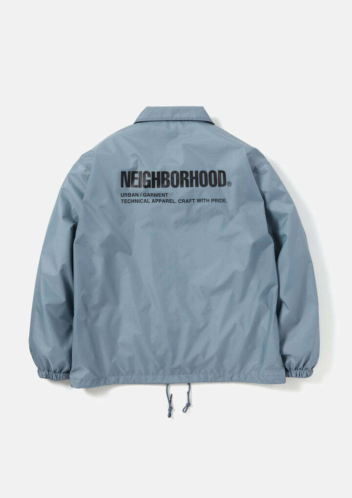 2023SS NEIGHBORHOOD WINDBREAKER JACKET 背後LOGO