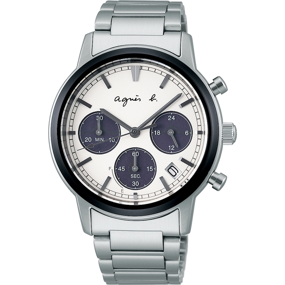 ERICA STORE-agnes b. 太陽能計時腕錶40mm (VR42-KPJ0S/BZ5011X1)