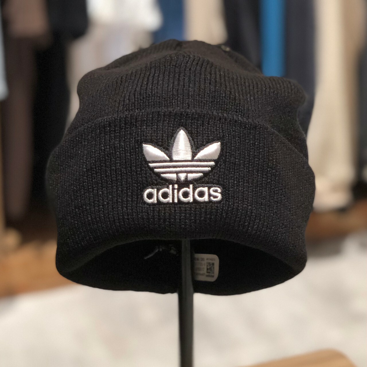 ADIDAS 刺繡LOGO毛帽 BK7634