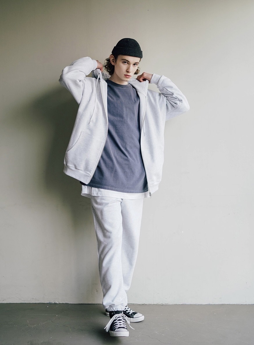 <預購> 韓國fp142 無刷毛高磅純棉雙拉鍊連帽外套