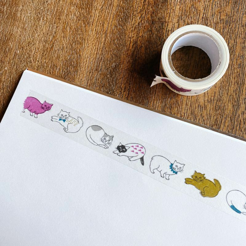 松尾ミユキ×水縞 小動物和紙膠帶/ 水縞 / 日本