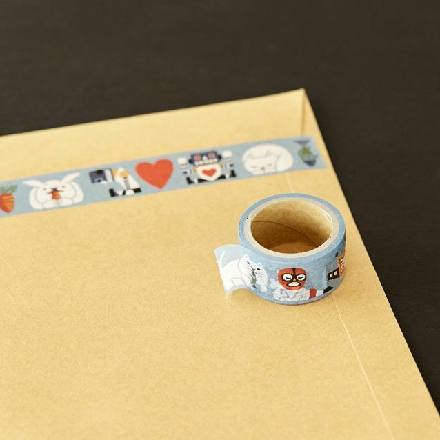 福田利之×水縞 和紙膠帶/ 水縞 / 日本