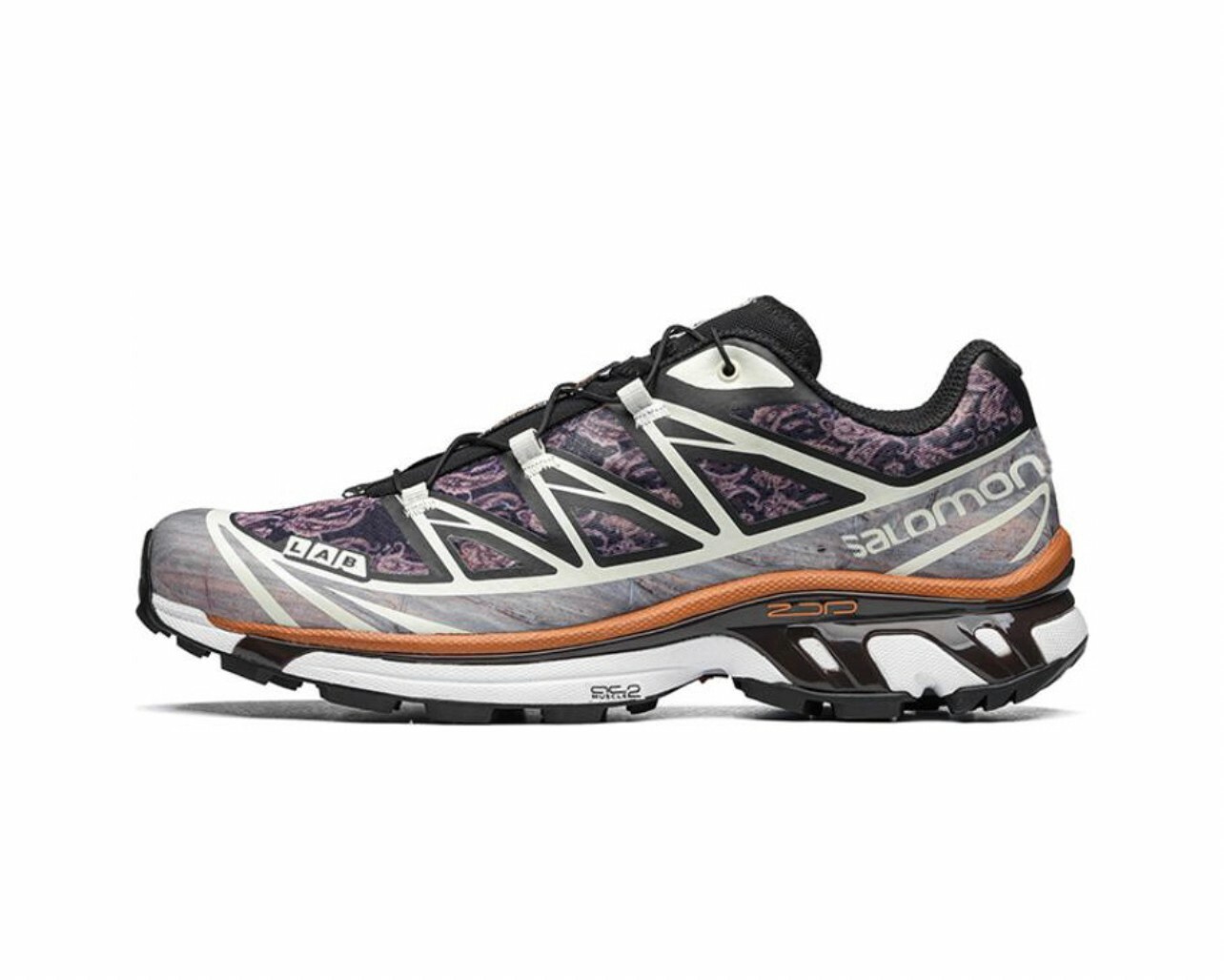 代購 Salomon XT-6 COSTS Black Vanila 戶外功能鞋 男女同款 紫灰 MAR-